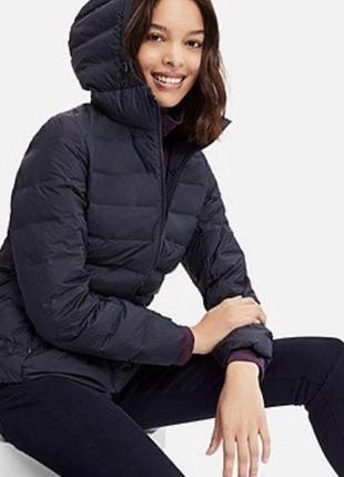 Uniqlo, пуховик, куртка с капюшоном, ultra light down jacket