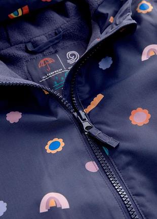 Водонепроницаемый комбинезон-дождевик на флисе