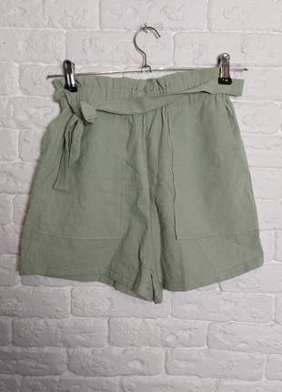 Фирменные легкие хлопковые шорты 10-11 лет