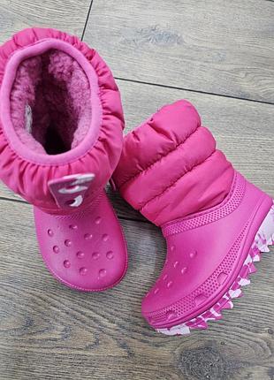 Зимові чоботи crocs