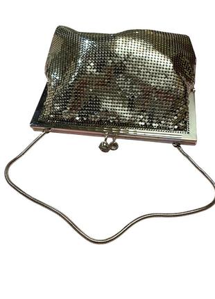 Сумочка вечерняя металлическая