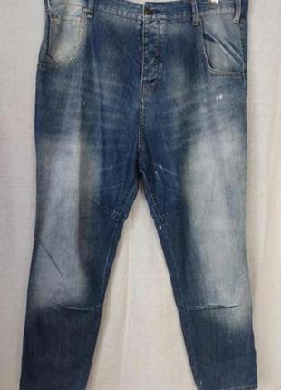 Брюки- галифе джинсові  zara роз. 50