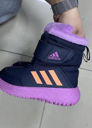 Дутики снігоходи ботінки сапожки adidas