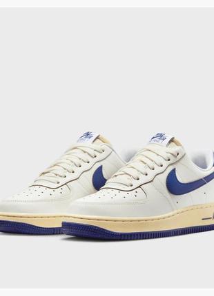 Nike air force 1 “vintage”  женские кожаные кроссовки низкие