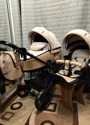 Детская коляска универсальная 2в1