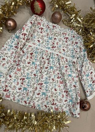 Платье теплое на девочку