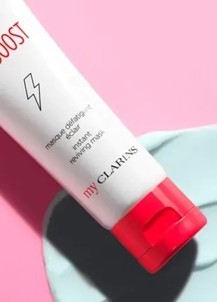 Маска для обличчя clarins my clarins re-boost instant reviving mask
