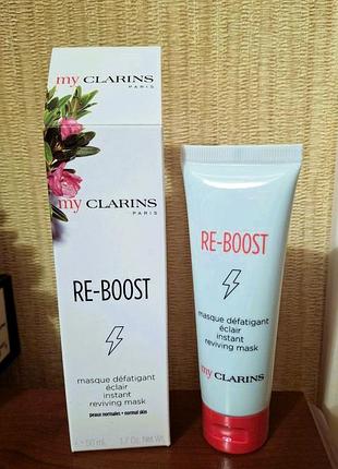 Маска для обличчя clarins my clarins re-boost instant reviving mask