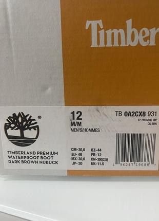 Чоловічі черевики men's timberlandpremium 6-inch waterproof boot8 фото