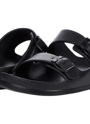 Calvin klein летние пляжные брендовые шлепанцы сланцы