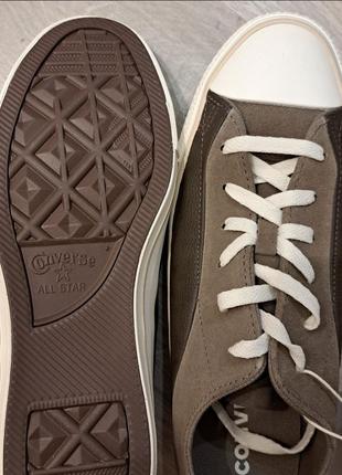 Converse конверсы коричневые
