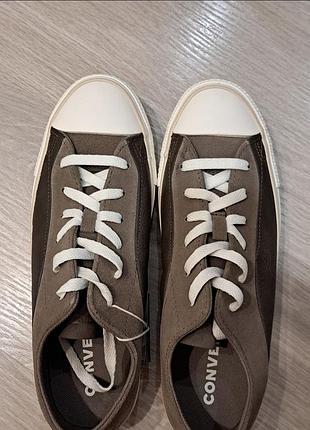 Converse конверсы коричневые