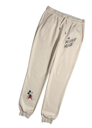 Теплые с начесом джоггеры h&м