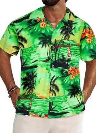 Гавайська пляжна чоловіча рубашка.