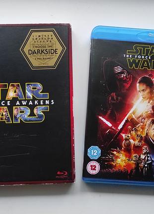 Фирменный blu-ray диск фильм star wars the force awakens, звёздные войны пробуждение силы