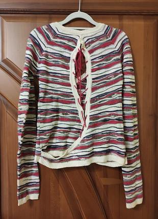 Женский свитер теплый шерстяной р.44/s