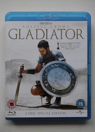 Фирменный blu-ray диск фильм gladiator, гладиатор