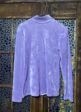 Велюровый гольф с мраморным переливом