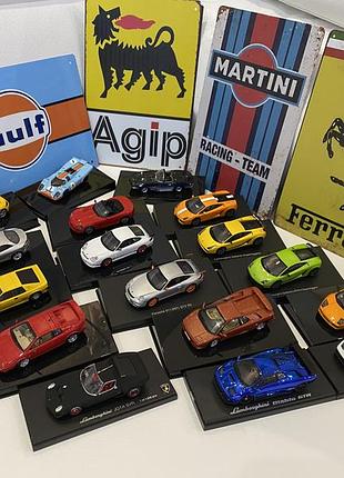1/43 1:43 коллекционные модели авто auto art kyosho porsche lamborghini