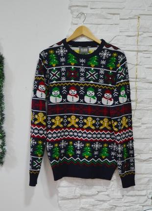 🎄 🎅 ✨ ексклюзивний! новорічний светр /unisex|унісекс ❗ 🎄 🎅  l|xl