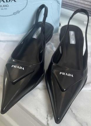 Слингбеки туфли prada
