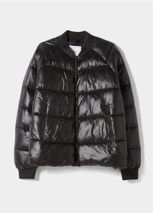 Чоловічий пуховик/бомбер bershka(zara/nike/mango/calvin klein)