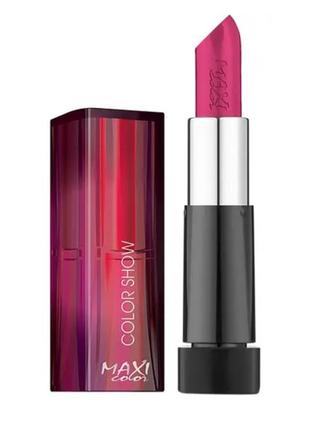Помада для губ maxi color color show оттенок 14 (пион) 4.2 г