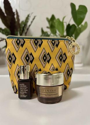 Estee lauder набор бестселлеров, мини форматы + косметичка