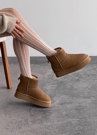 Угги средней высоты