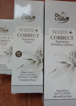 Отбеливающая серия white correct из белой лилии