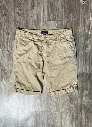 Стильные мужские шорты old many polo ralph lauren mfg jeans company vintage оригинал бежевого цвета в идеальном состоянии без нюансов чинос