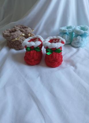 Дитячі капчики, пінетки, для немовлят, для новонароджених