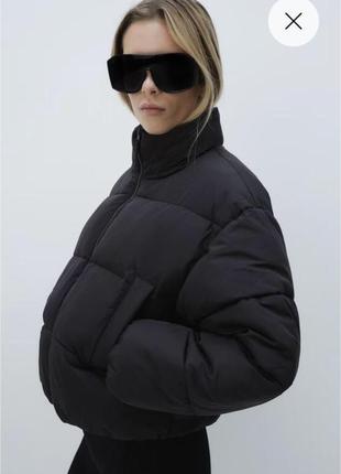 Куртка пуффер дутик h&m s