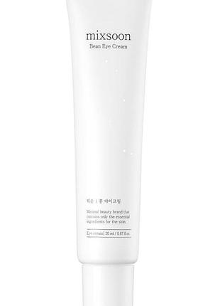 Крем під очі з ферментами сої mixsoon bean eye cream, 20 мл