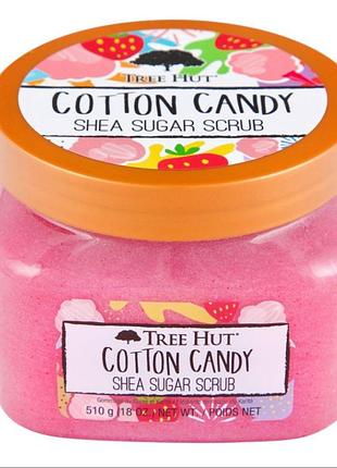 Скраб для тіла tree hut cotton candy sugar scrub 510g