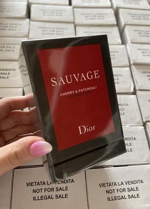 Dior sauvage cherry and patchouli 60 мл