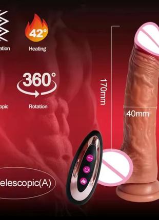 Вибратор, силиконовый фалоимитатор, дилдо