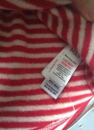 Платье на девочку новое теплое m&s 7