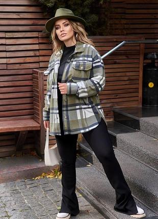 Рубашка на флисе