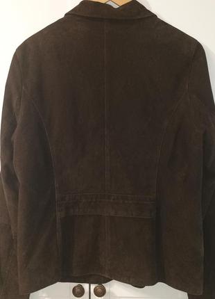 Пиджак женский натуральный замша