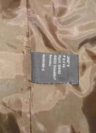 Пиджак женский натуральный замша