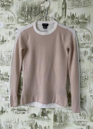 Club monaco 💯 %шерсть мериноса лонгслив джемпер