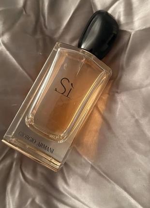 Armani si 100 ml из европы