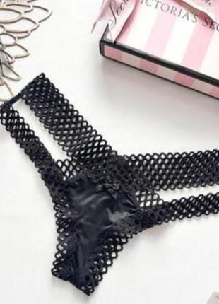 Трусики-соты cheeky victoria's secret виктория сикрет стринги трусы бразилиано