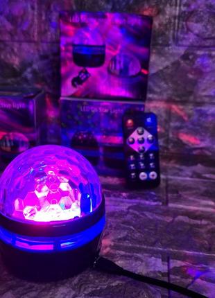 Led зірковий проєктор зі світловими ефектами