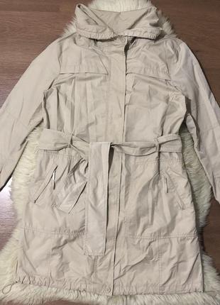 Шикарний утеплений тренч плащ max mara