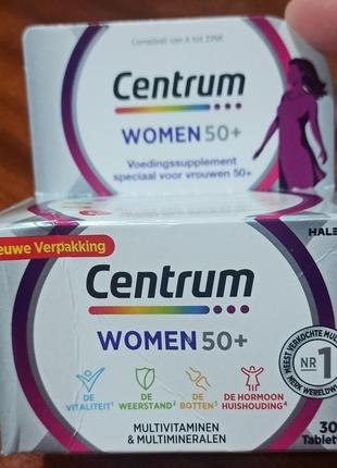Мультивитаминный комплекс для женщин после 50 лет centrum 50 plus multivitamin for women (30 таб)