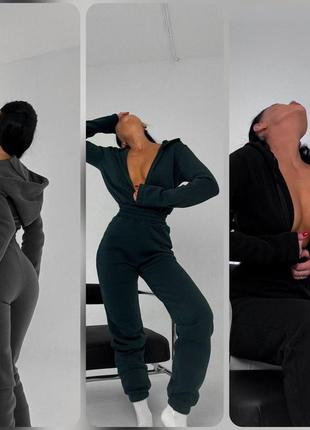 ♥️теплый комбинезон