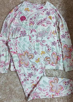 Піжама або костюм для дому (мікро фібра), розмір 6-8 (євро 34-36)