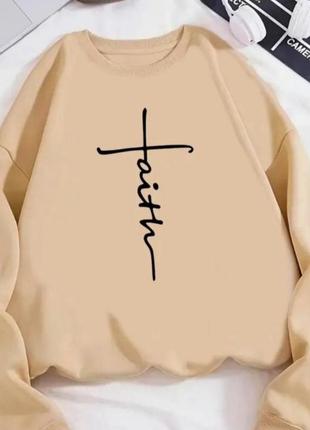 Новый свитшот реглан кофточка с длинным рукавом тепла р 52-54 (2xl-3xl)